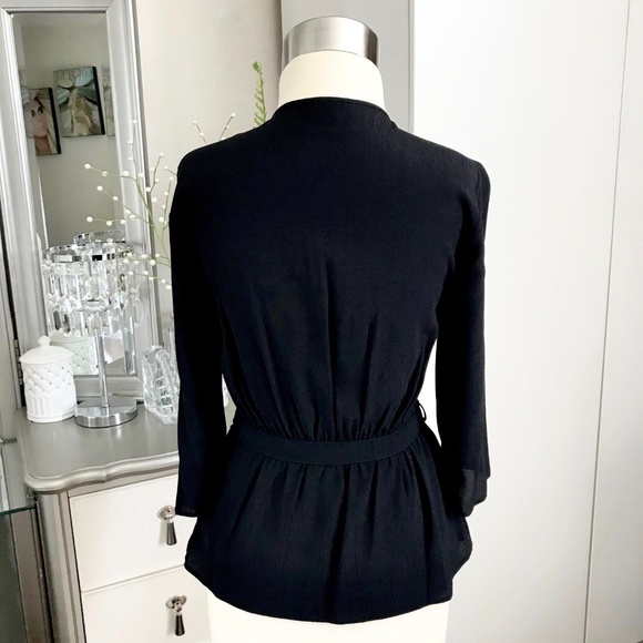 Blouse Black Size 2 - Picture 4 of 7